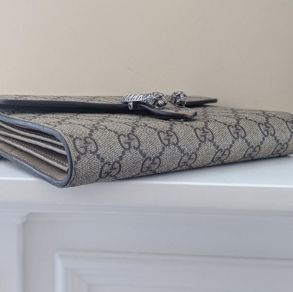 Gucci Dionysus GG Supreme Wallet on Chain Crossbody Bag - Picture 9 of 16